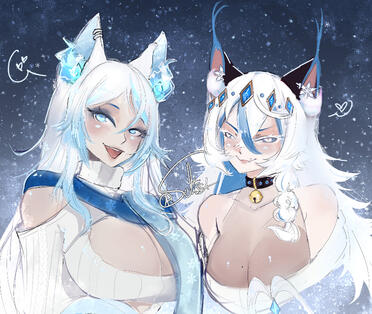 Simder amd Veliful fan art
